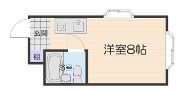 レナジア高槻の間取り画像