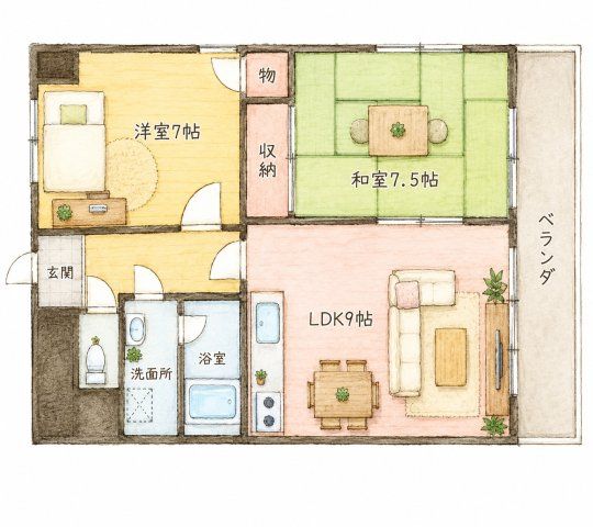 間取図