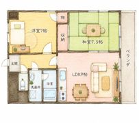アーバンコート北新町の間取り画像