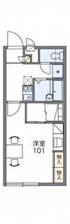 レオパレス栗林の間取り画像