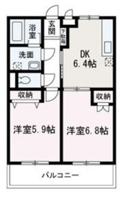シャレール朝霞台の間取り画像
