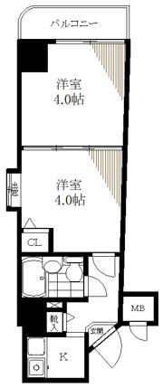 ライオンズマンション御徒町第五の間取り画像