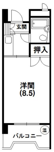 メゾンベルシャンブルの間取り画像