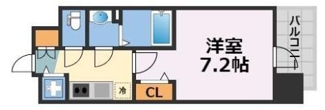 スワンズシティ梅田ウエストの間取り画像
