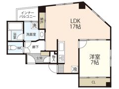 Y’s堺町の間取り画像