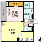 ティアレの間取り画像