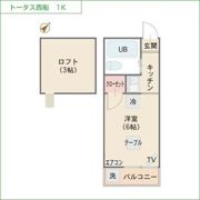 トータス西船A棟の間取り画像