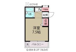 ローズアパートの間取り画像