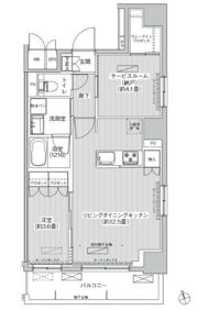レジェンダリーコート赤羽ANNEXの間取り画像