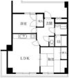 梅田プレミアムコートの間取り画像