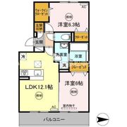 メゾン勝賀 B棟の間取り画像
