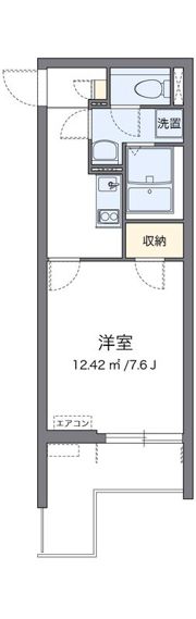 クレイノリーブル横浜の間取り画像