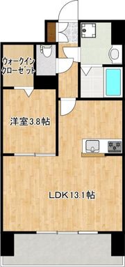 クロノス40新町IIIの間取り画像