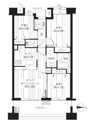 パークビューステージ東陽町の間取り画像