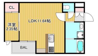 セブンプロート府中町本町の間取り画像