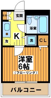 阪本マンションの間取り画像