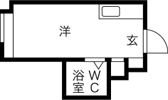 グランドハイツ蒲生の間取り画像