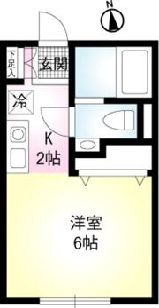 ヴェラハイツ磯子弐番館の間取り画像