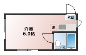 ハイム中井の間取り画像