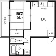 エムズマンションの間取り画像