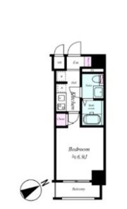 Rising place桜木町二番館の間取り画像