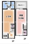 寿町貸家の間取り画像