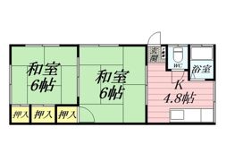 鈴木荘の間取り画像