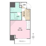 プリモ・レガーロ北品川の間取り画像