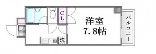 ドミールウエストの間取り画像