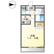 CASA COMODA（カーザコモダ）の間取り画像