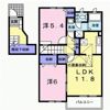 ガーデンハウスTADA A棟の間取り画像