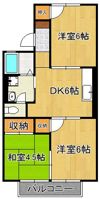 グランディール志井の間取り画像