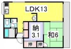 新田ハイツB棟の間取り画像