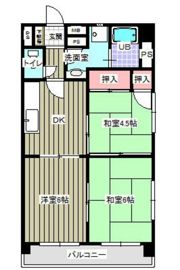 ソレアード山本の間取り画像