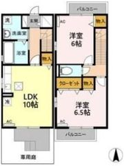 ハウス東明の間取り画像