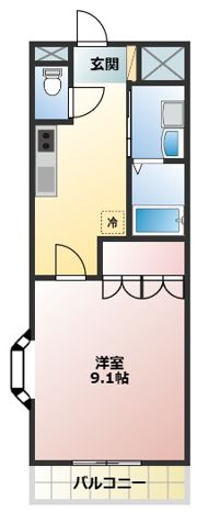 サンライズノアの間取り画像