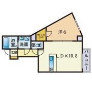 フラップワン高宮の間取り画像