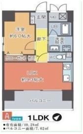 プランドール千種の間取り画像