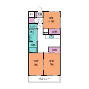 高野ハイツの間取り画像