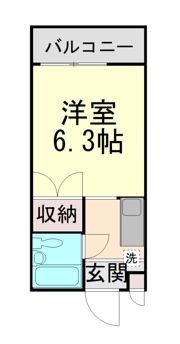 ル・パレ本山中の間取り画像