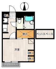 クレールの間取り画像