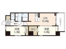 NSP BUILDING HEIWAODORIの間取り画像