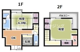 石原町貸家の間取り画像
