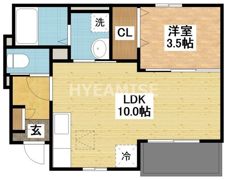 DKソラーレ大村駅前の間取り画像