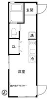 グランエッグス東中野Sの間取り画像
