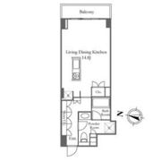 KDXレジデンス恵比寿の間取り画像