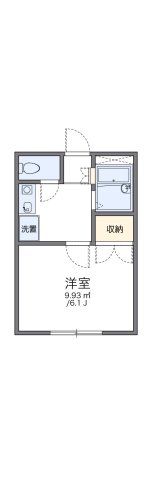 レオパレスNISHISUNAの間取り画像