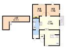 Rianna輝国の間取り画像