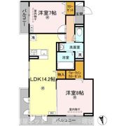 メゾン ドーミーの間取り画像