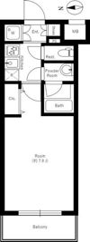 ブレシア新御徒町の間取り画像